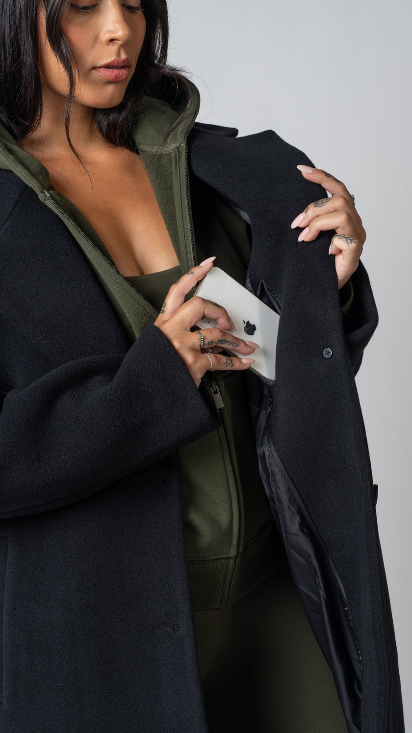 Caitlin Wool Coat