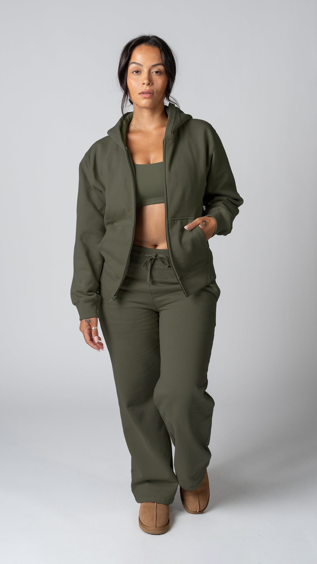 Foundation Wide Leg Sweatpant